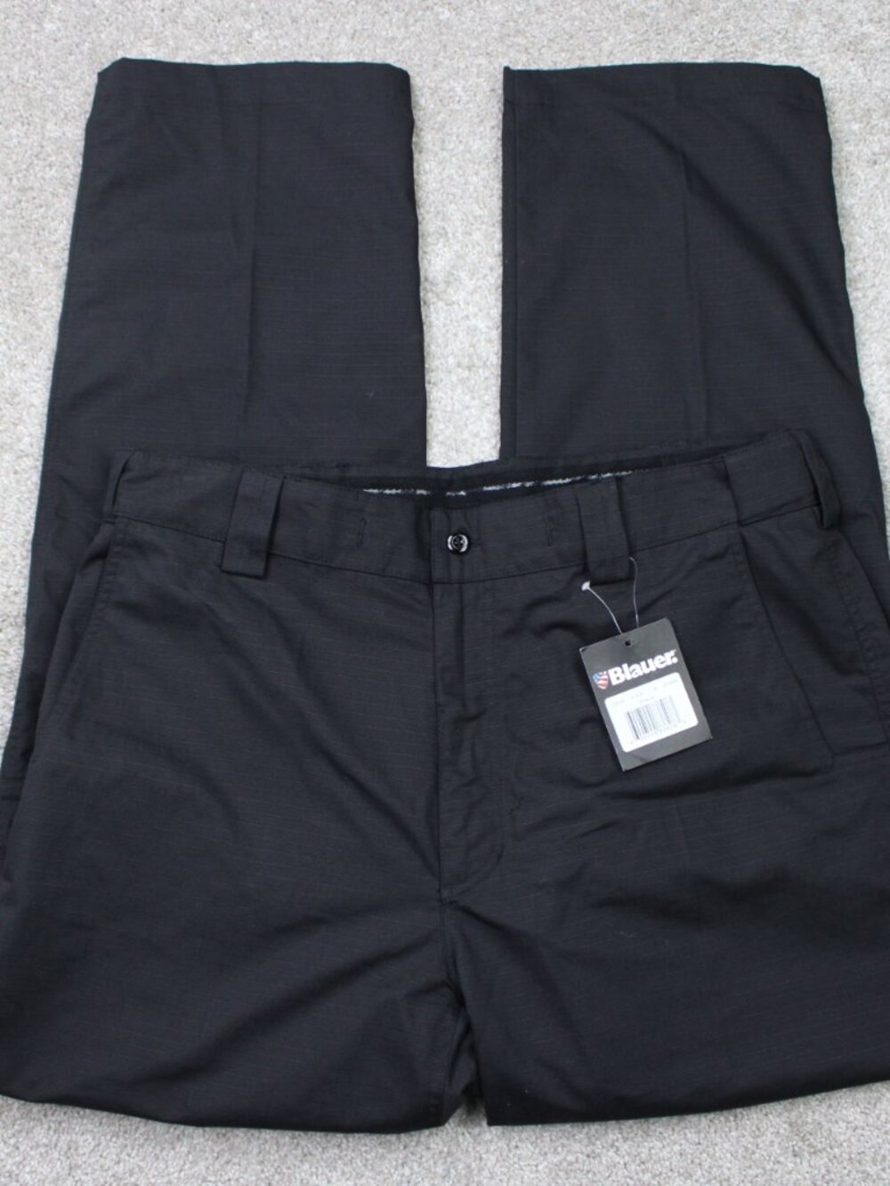 Blauer TenX Work Pants NWT Mens 38x32 Black Tactical Cargo Poly/Cotton Utility